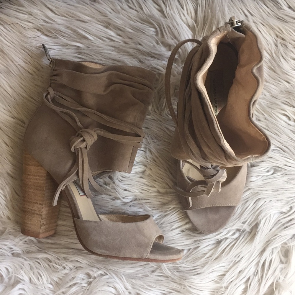 Kristin Cavallari/Chinese Laundry heels Sz 38.5/39